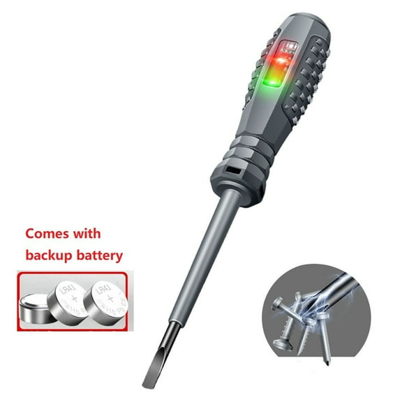 B05 Digital Ac Voltage Tester Pen Slotted/Cross Bit Screwdriver Indicator Non-Contact Test Pencil Voltmeter Power Detector