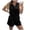Black, variant on Womens Rompers for Summer, Women's Jumpsuit - Knit Romper with Adjustable Waistband Sleeveless Summer Jumpsuit Pockets Casual Short Romper for Women Grey M