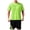 Green, variant on Ketyyh-chn99 Mens 2 Piece Zip Tracksuit Polo Shirt and Shorts Sets Mens Summer Casual Sportswear Short Sleeve Round Neck Top Shorts Two Piece Set Size for L,Red