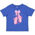 thumbnail image 3 of Inktastic Ballerina Pink Ballet Slippers Girls Toddler T-Shirt, 3 of 5