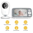 thumbnail image 1 of 4 Inch Video Baby Monitor Camera 3X Digital Zoom Two Way Audio Auto Night Vision HD Security Camera EU PLUG, 1 of 5