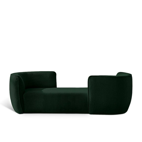 Meridian Furniture Hilton Green Fabric Chaise