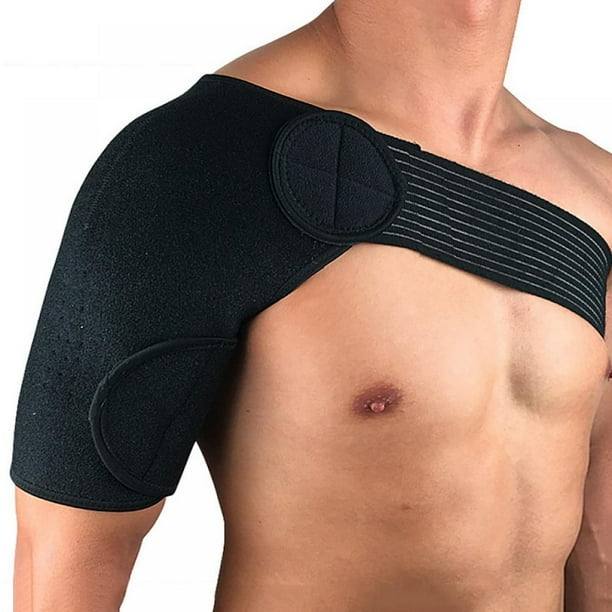Shoulder Brace Rotator Cuff Compression Support Men Women Right Arm