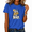 1-Blue, variant on COZYMY Women's All I Need Is Jesus And The Beach Graphic Tee Summer Vacation Short Sleeve T Shirt Inspirational Christian Holiday Outfit Trendy Tropical Palm Tree Top
