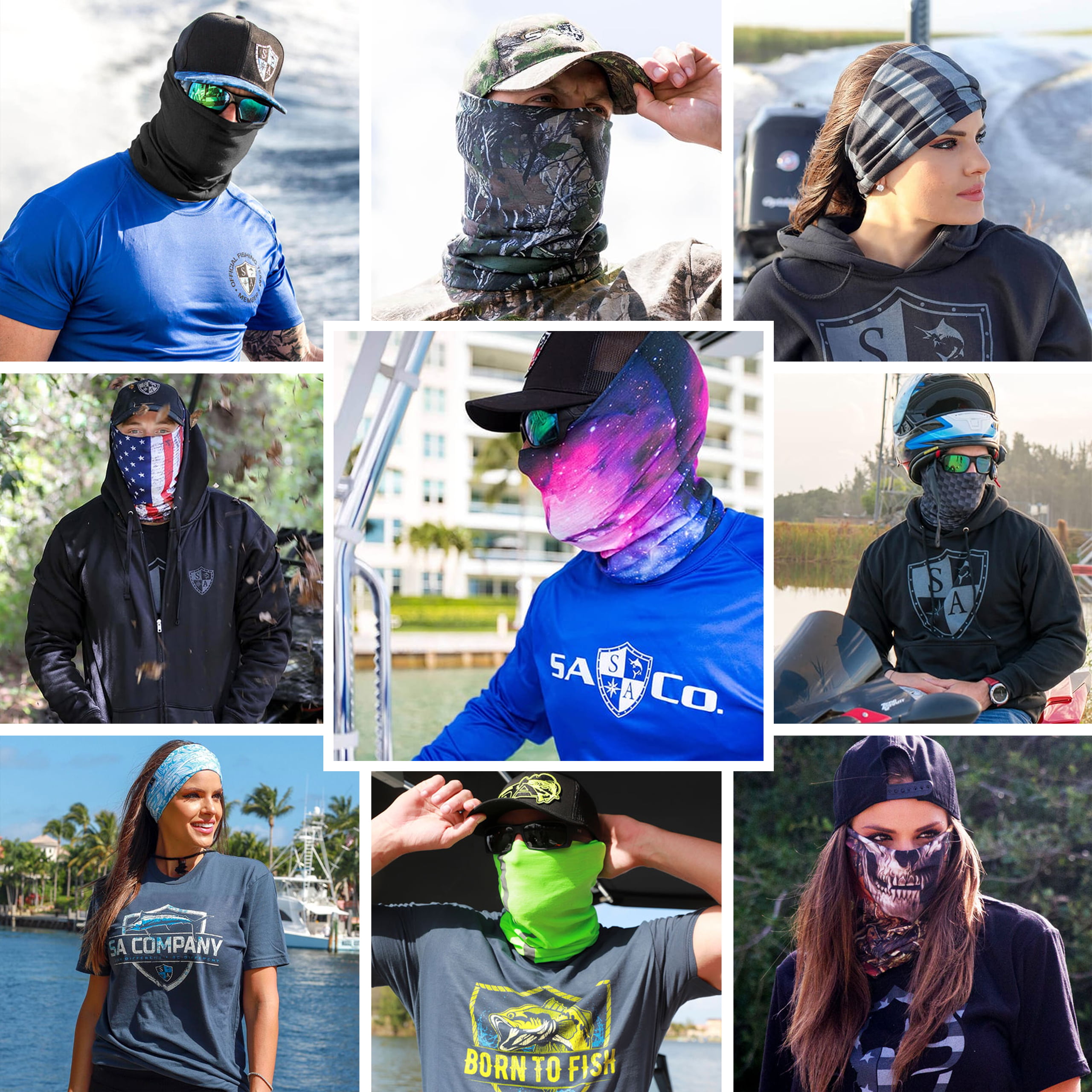  Fishing Face Masks
