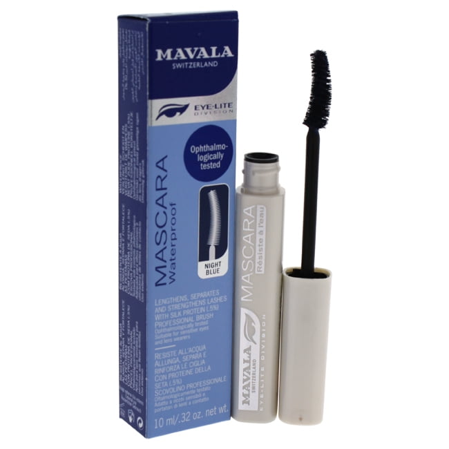 Mascara Waterproof - Night Blue by Mavala for Women - 0.32 oz Mascara