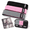 Gray, Pink, Black, variant on Fabric Booty Bands - Exercise For And | Resistance With Workout Guide Carry Case