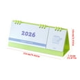 thumbnail image 3 of LSLJS Desk Calendar Standing Flip Desktop 2026 Calendar Sturdy Monthly Stand Up Planner for Home or Office, Stickers & Notes, 9 x 2.9", Calendar 2026, 3 of 8