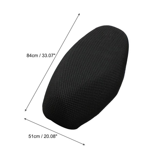 Cubierta de asiento de motocicleta Protector solar Cojín fresco Protector Bloqueador solar Calor