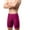 Hot Pink, variant on Men's Mesh Long Boxer Briefs Breathable Moisture Wicking Comfort Intimate Underwear