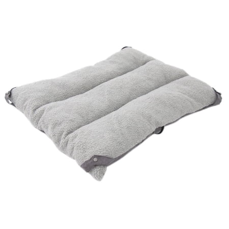 Bed Thick Pad Warm Cashmere Mattress indoor and outdoor Activity 75x60x10cm ( Gray )