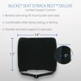 thumbnail image 5 of Core Products Bucket Seat SitBack Rest, Deluxe - Black, 5 of 6