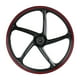 thumbnail image 1 of Rin 17 Delantero Negro Filo Rojo Italika 125 Z (16-19), 1 of 3