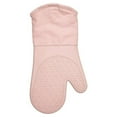 thumbnail image 1 of Silicone Insulation Gloves Oven Mitts Kitchen Anti-Scalding Washable Durable Microwave High Temperature Resistant Pink, 1 of 9