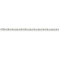 thumbnail image 3 of 925 Sterling Silver 1.65mm Elongated Box Chain 16 Inch, 3 of 5