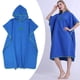 thumbnail image 3 of Poncho de surf suave, traje de neopreno para mujer y hombre, bata cambiadora, capa de baño para playa para surfistas Azul oscuro, 3 of 7