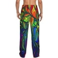 thumbnail image 3 of Disketp Pride Rainbow Men'S Pajama Pants - Ultra Soft Fleece Sleep And Lounge Pants (Size: S-Xxl), 3 of 9