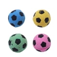 thumbnail image 1 of MasteelfCA 12 Pcs Sponge Football Soccer Balls Small Colorful Balls for Cat Kitty Toys (Random Color), 1 of 7