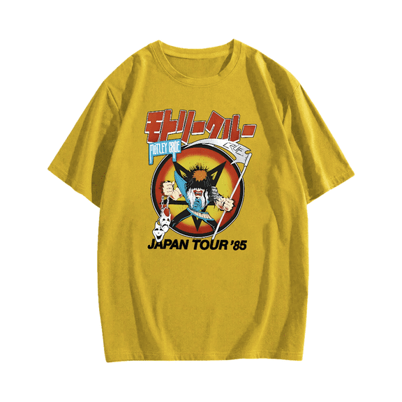 Motley Crue Cotton casual T-shirt