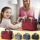 thumbnail image 1 of Xihbxyly Bolsa de Picnic para Exteriores, Diseño Aislante de Gran Capacidad, Bolsa Térmica Portátil, Cesta Multifuncional para Camping, Bolsa Reutilizable para La Compra, Playa, Viajes, Uso Familiar,, 1 of 7