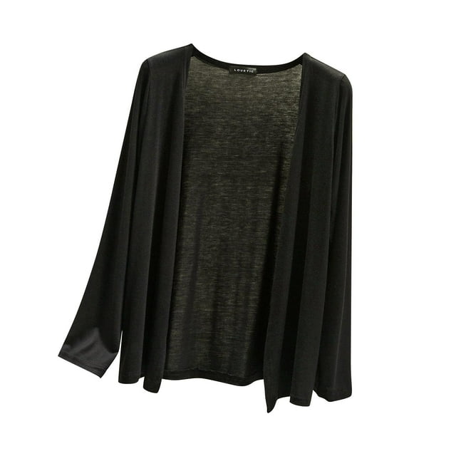 DPTALR Cardigan Femme Châle Fin à Manches Longues Veste de Protection Solaire