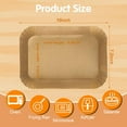thumbnail image 4 of DECHEENG Air Fryer Liners, Disposable Paper Liner for Ninja Dual, Rectangle for Ninja DZ201/DZ401, 100 Sheets, 4 of 7
