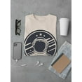 thumbnail image 3 of Astronaut Portrait T-Shirt Men -Smartprints Designs, Male 4X-Large, 3 of 4