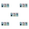 thumbnail image 2 of Billuyoard 3 Pieces Luminous Sticker Glowing Wallpapers Self-adhesive Room Marine Decals Bedroom World Paper Sticky Kindergarten Art Type2 NO2, 2 of 6