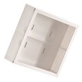 thumbnail image 4 of Wall Mounted Showcase Blind Box Figures Display Case Handicraft Storage Display Rack Dust Proof Doll Toy Storage Box White, 4 of 13