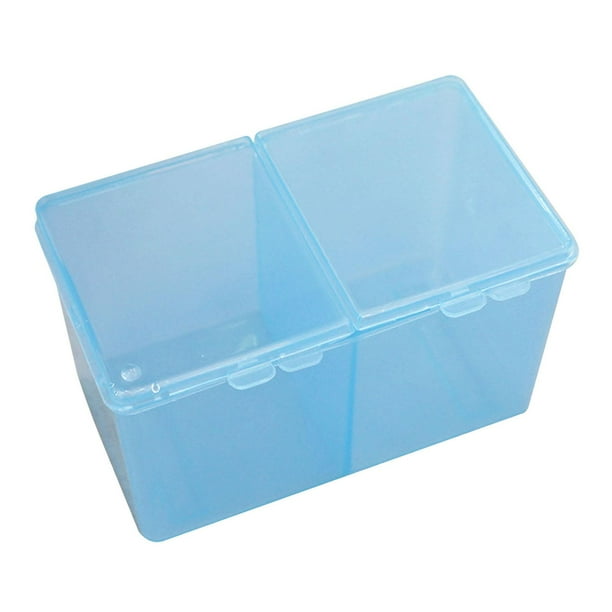 Organizador para almohadillas de algodón jinwen Soporte 11.3 cm x 7.4 cm Azul