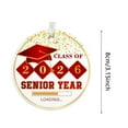 thumbnail image 3 of Class Of 2024 Graduation Keepsake Ornament Commemorative Achievement Charm For High School And College Graduate Celebration For Display And, 3 of 6