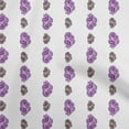 thumbnail image 1 of oneOone Silk Tabby Purple Fabric Block Sewing Craft Projects Fabric Prints By Yard 42 Inch Wide, 1 of 5