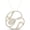 Yellow, variant on Real 925 Sterling Silver 14K White Gold Plated Round Cut White Diamond Fancy Unique Shape Pendant Necklace For women
