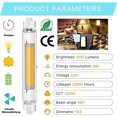 thumbnail image 5 of R7s Ampoule LED dimmable 118mm 30W, Blanc Chaud 3000K, Sans Scintillement, 5 of 5