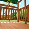 Gorilla Playsets Avalon 011085 Wood Swing Set with Vinyl Canopy, Dual