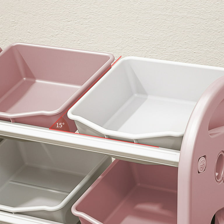 The Teachers' Lounge®  Pink Large Plastic Storage Bin, Pack of 3
