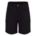 thumbnail image 5 of Women's Cargo Shorts, Comfy Cargo Shorts Vacation Outfits Stretch Athletic Shorts Summer Outdoor Work Shorts Casual High Waisted Shorts Multi Pockets, Black L, 5 of 6