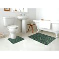 thumbnail image 4 of Xecao Dinosaur and Bone 2-Piece Vintage Seamless Anti-Skid Mat Set, featuring a stylish pattern for a safe and elegant toilet rug experience, 4 of 6
