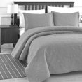 thumbnail image 2 of Basic Choice 3-Piece Light Weight Oversize Quilted Bedspread Coverlet Set, 2 of 5