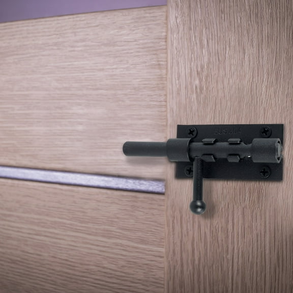 2Pcs Slide Bolt Lock Stainless Steel Gate Latch Heavy Duty Door Lock Barrel Bolt Gate Lock Sliding Lock for Door Bolt Gate Lock for Outdoor Doors Sheds Barn Doors Fences Cabinets