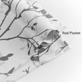 thumbnail image 4 of Tree Branch Printed Curtain Valance, 18 inches Long Window Treatment Valance, Grey Window Valances for Kitchen, Bathroom, Dining Room, Living Room, Bedroom and Kid’s Room,1 Panel, 4 of 5