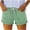 Green., variant on hlysgo Womens Casual Denim Shorts High Drawstring Waist Loose Fit 3 Inch Inseam Palazzo Fashion Comfy Shorts with Pockets Sky Blue,2xL