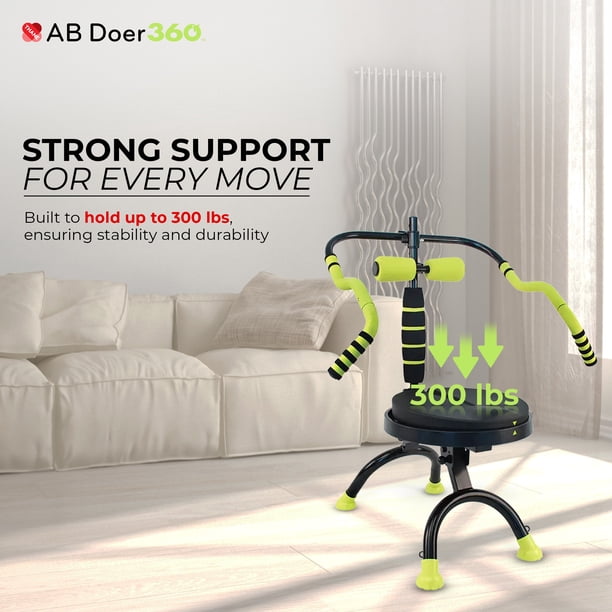 Ab Doer 360 EXTRA - Ab Machine Workout & Ab Exercise Equipment