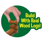 LINCOLN LOGS Classic Farmhouse - 268 All Wood Parts - Ages 3 and up