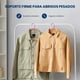 thumbnail image 4 of Ganchos de Plastico Premium SereneLife, Antideslizantes, Ahorradores de Espacio, Duraderos y Resistentes, para Camisas, Suéteres, Sudaderas, Abrigos, Pantalones y Vestidos, Rosa, Pack 30, 4 of 7