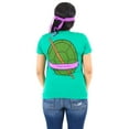 thumbnail image 2 of TMNT Teenage Mutant Ninja Turtles Costume Green Juniors T-shirt, 2 of 2