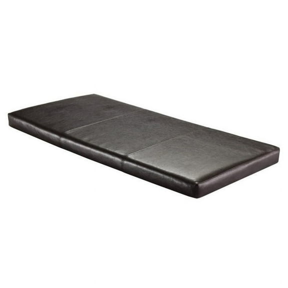Winsome Paige Bench Seat Cushion, Espresso Finish
