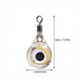 thumbnail image 2 of LED Fishing Light, Luminous Eye Shape Underwater Fish Attracting Flashing Lamp Tackle Luminous Underwater Luminous Underwater Luminous Underwater, 2 of 2