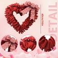 thumbnail image 3 of Easter Clearance 2024! CWCWFHZH Valentines Day Decor Wreaths for Front Door Outside 16Inch Valentine Decorations for The Home Heart Shaped Wreath for Outdoor Valentine'S Day Wreath Valentines, 3 of 6