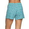 thumbnail image 5 of Felina | So Smooth Modal Sleep Short 2-Pack (Black Teal Florals, Small), 5 of 5